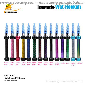 China wholesale Itsuwa newest design Wat hookah e-cigarette e-hookah